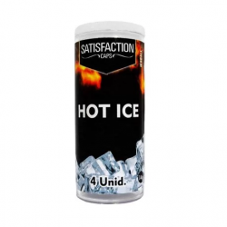 BOLINHAS EXCITANTE QUADRIBALL HOT ICE (ESQUENTA E ESFRIA) COM 4 UNIDADES - SATISFACTION 
